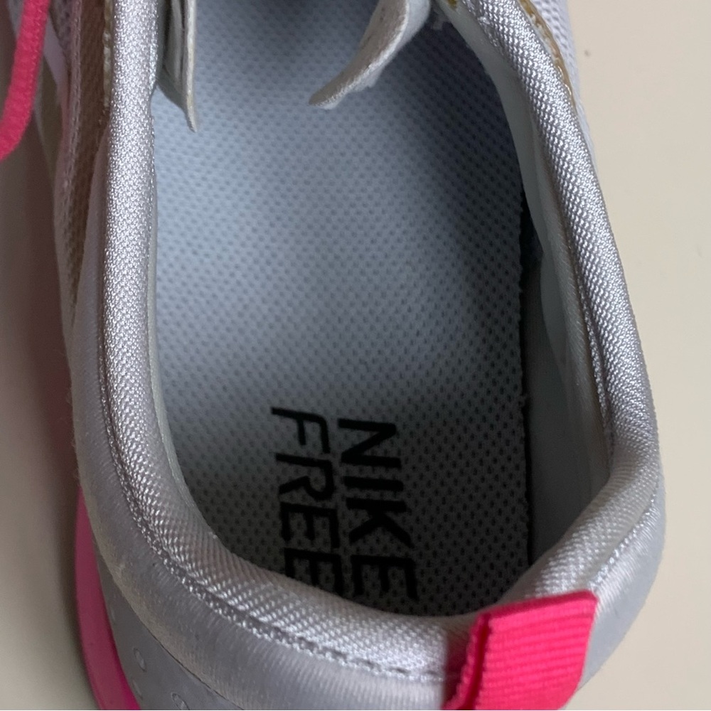 Nike Free Cross Complete Running Shoes, #749421-003, Grey Pink, Womens Size 7.5 - Picture 12 of 16